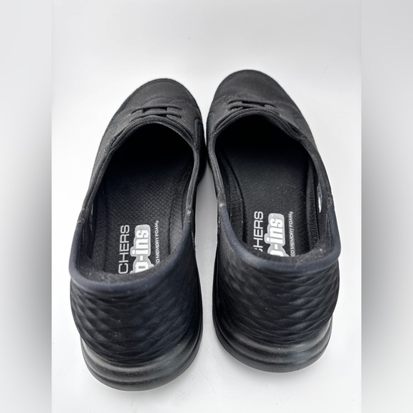Skechers On the go Slip-ins Hands Free women’s 8.5 in black comfort flats - Picture 5 of 7